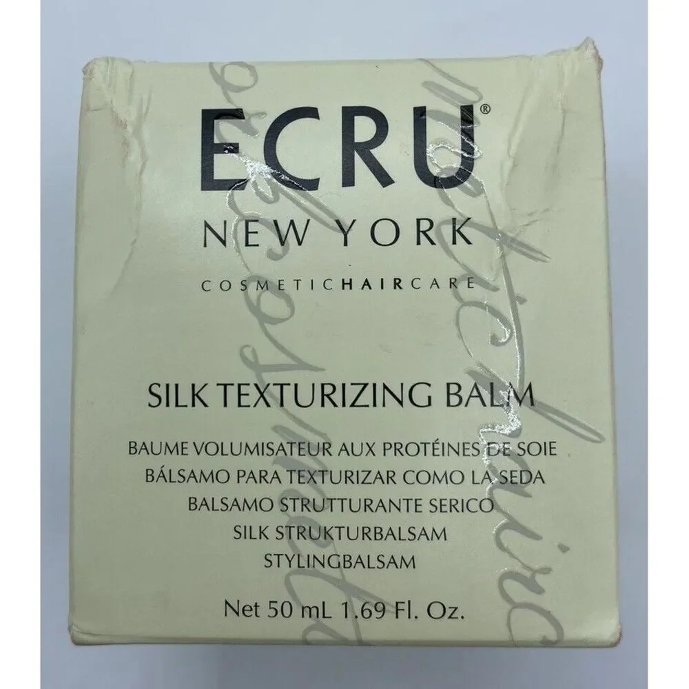 ECRU New York Silk Texturizing Hair‎ Styling Balm 1.69 Oz New SEALED Cosmetic